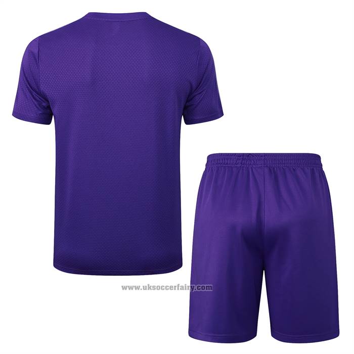 Tracksuit Real Madrid Short Sleeve 2025-2026 Purple - Shorts